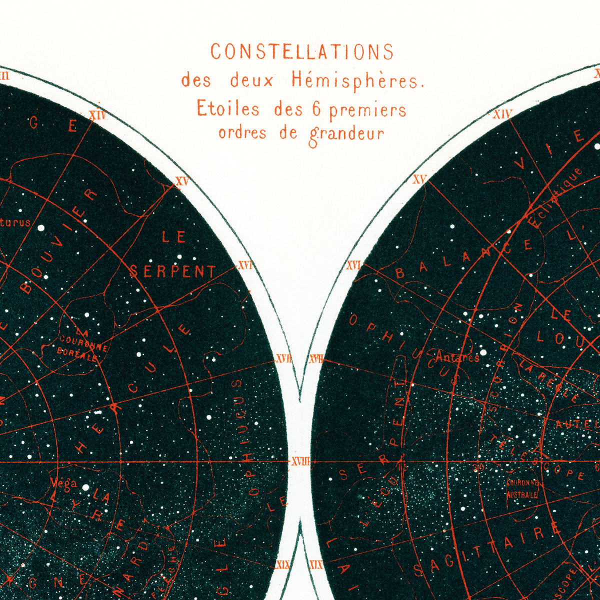 Constellations of the Two Hemispheres