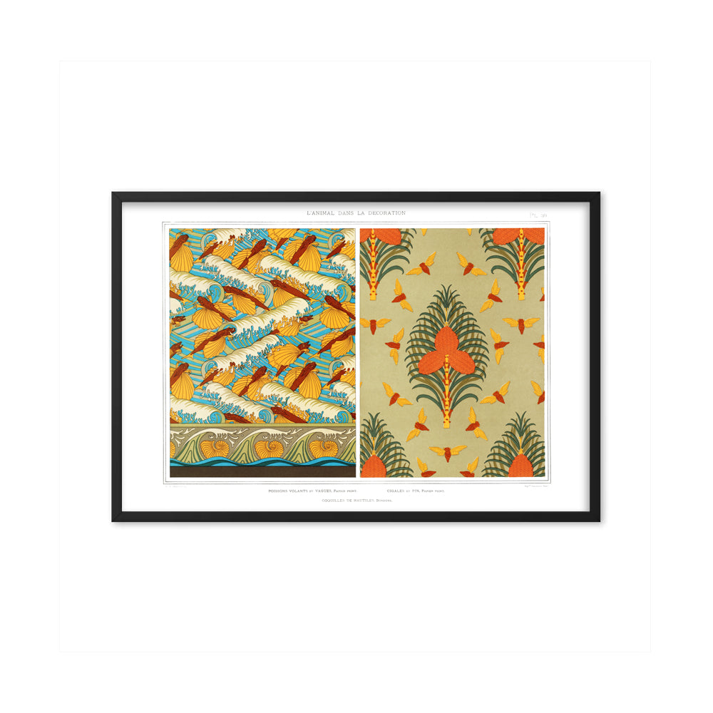 Poissons volants et vagues