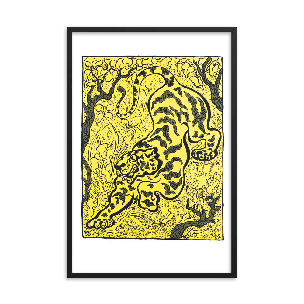 Tigre dans les jungles