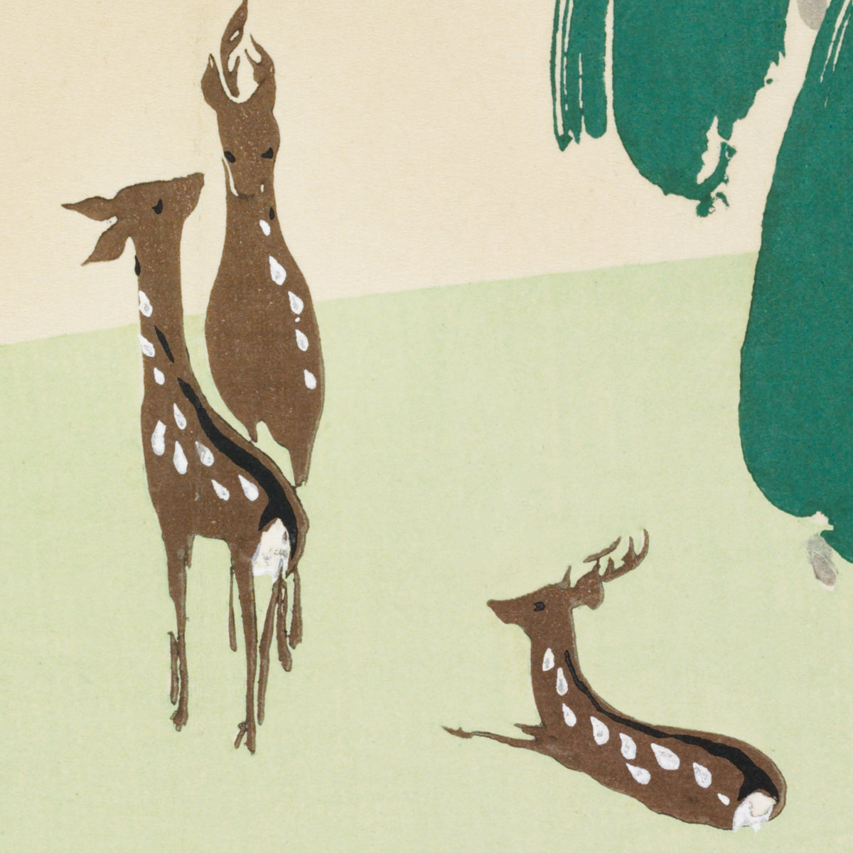 Deer from Momoyogusa–Flowers